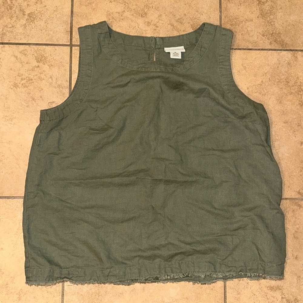 HP !! Liz Claiborne Linen Top